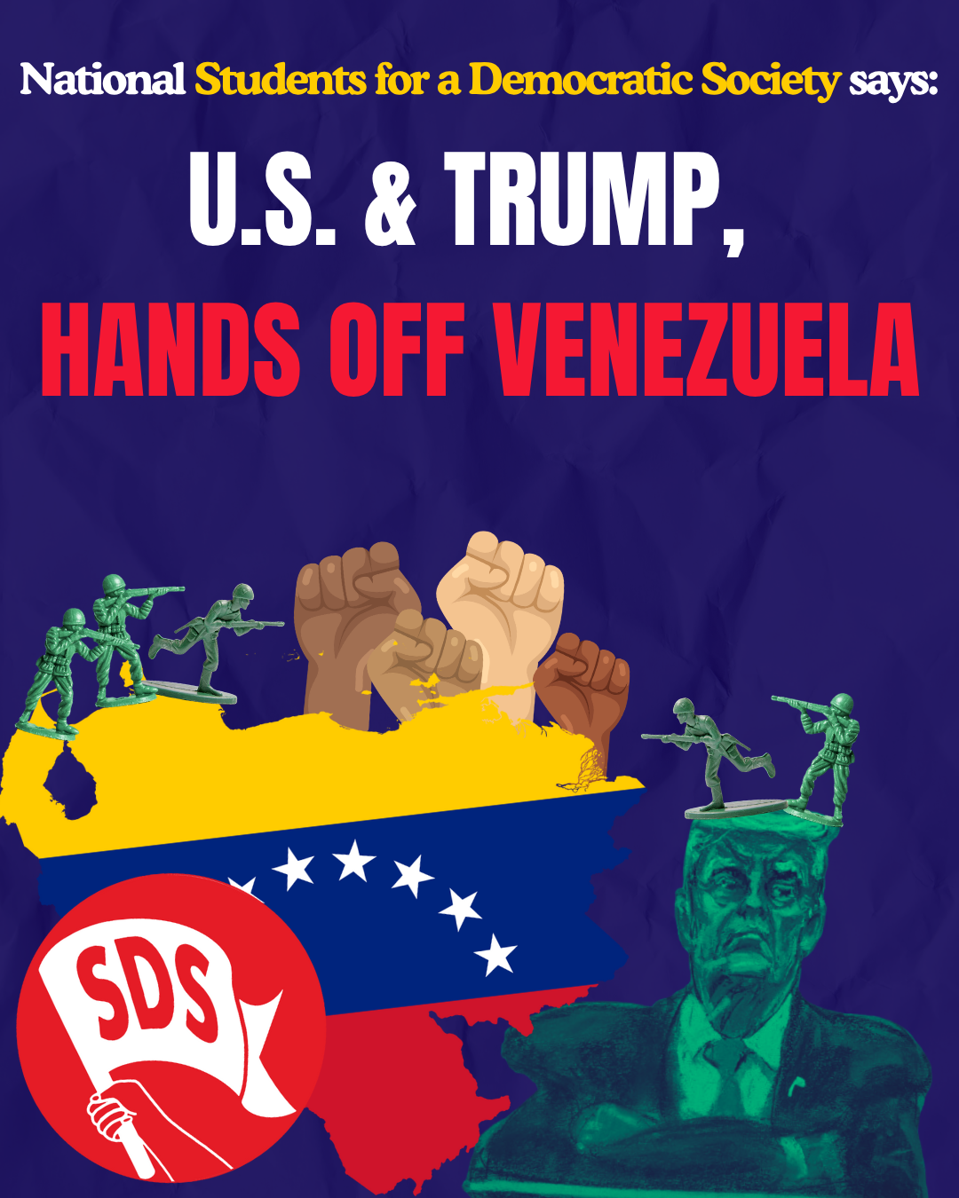 SDS Says: Hands off Venezuela!